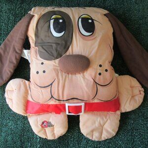 Vintage 1986 Tonka Pound Puppies Dream Pals Stuffed Puppy Toy Cuddle Pillow